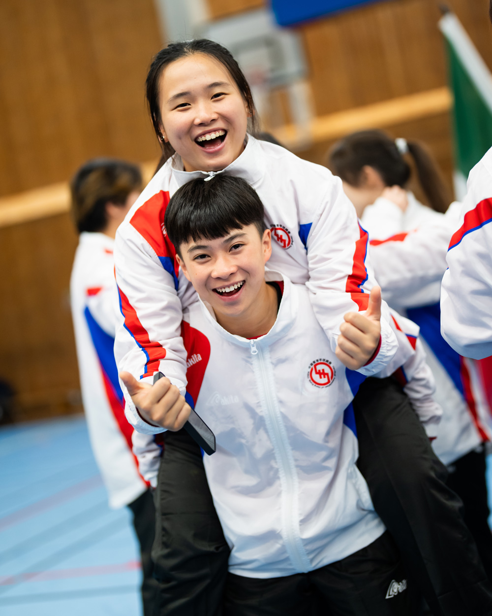 Lundaspelen team from Hong Kong