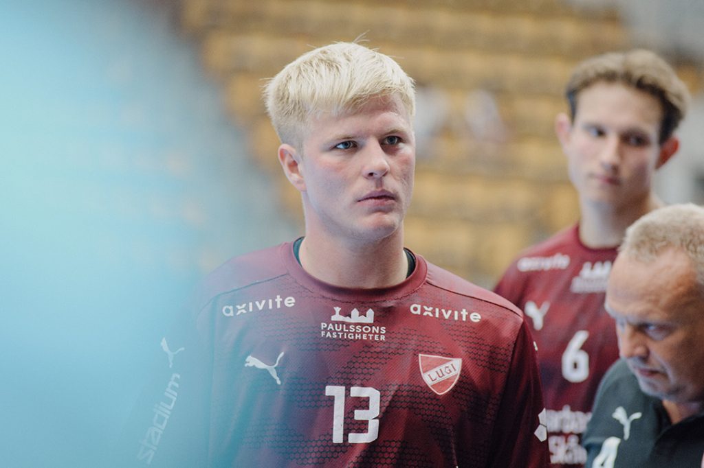Anton Sandström i LUGI Handboll