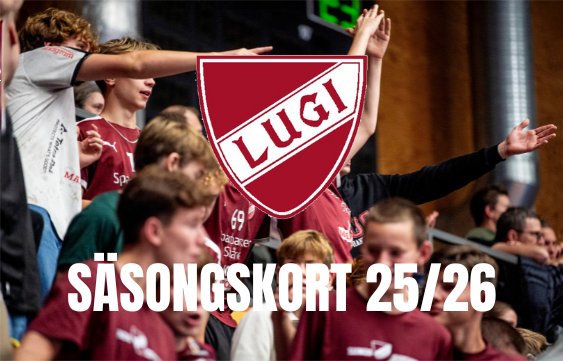 Säsongskort för LUGI Handboll säsongen 25/26