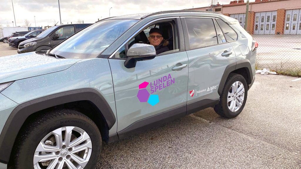 Chaufför under Lundaspelen