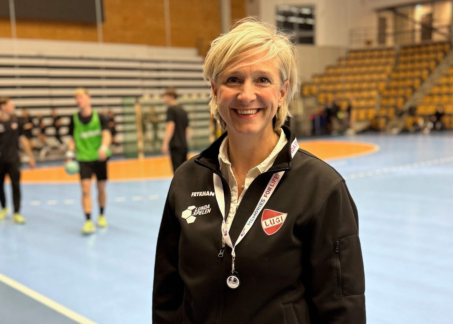 Hanna Frykman, ordförande Lundaspelen Handboll